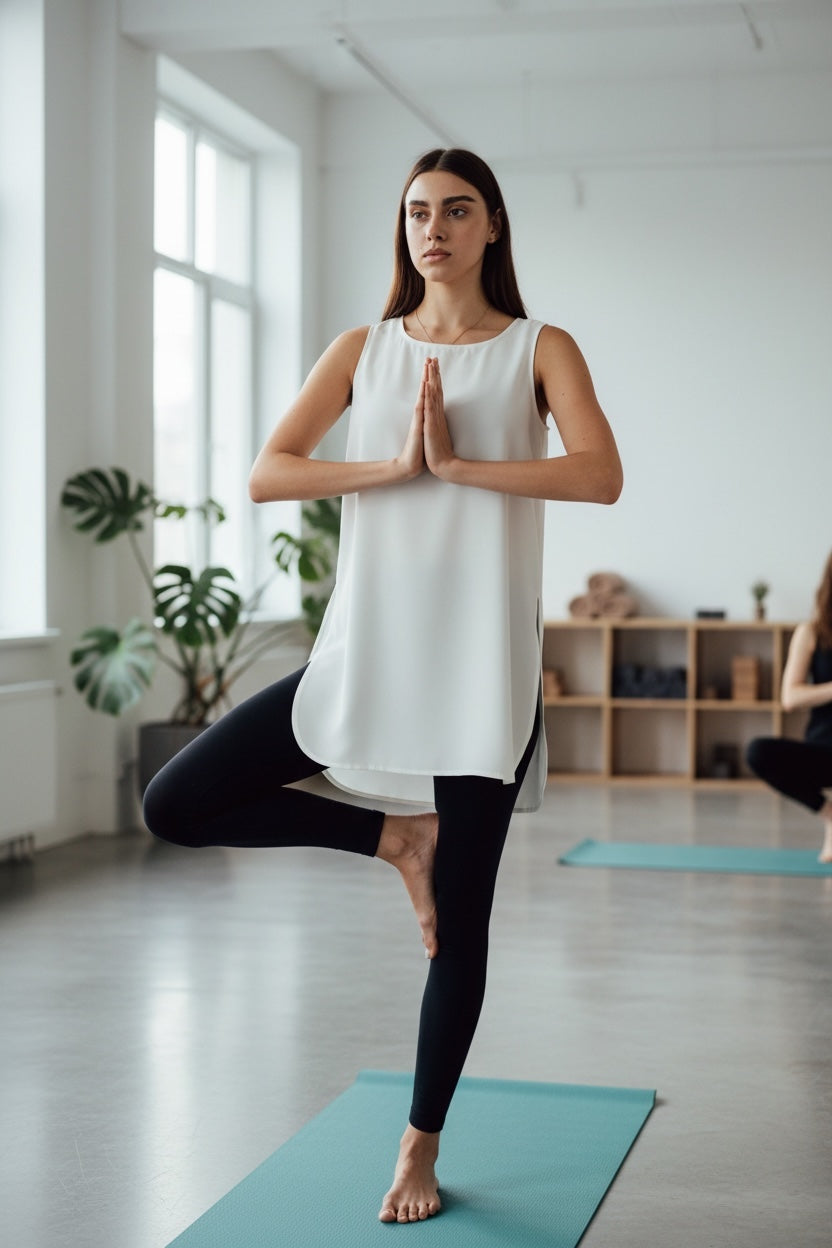 Long Top - Light Fabric - Off White