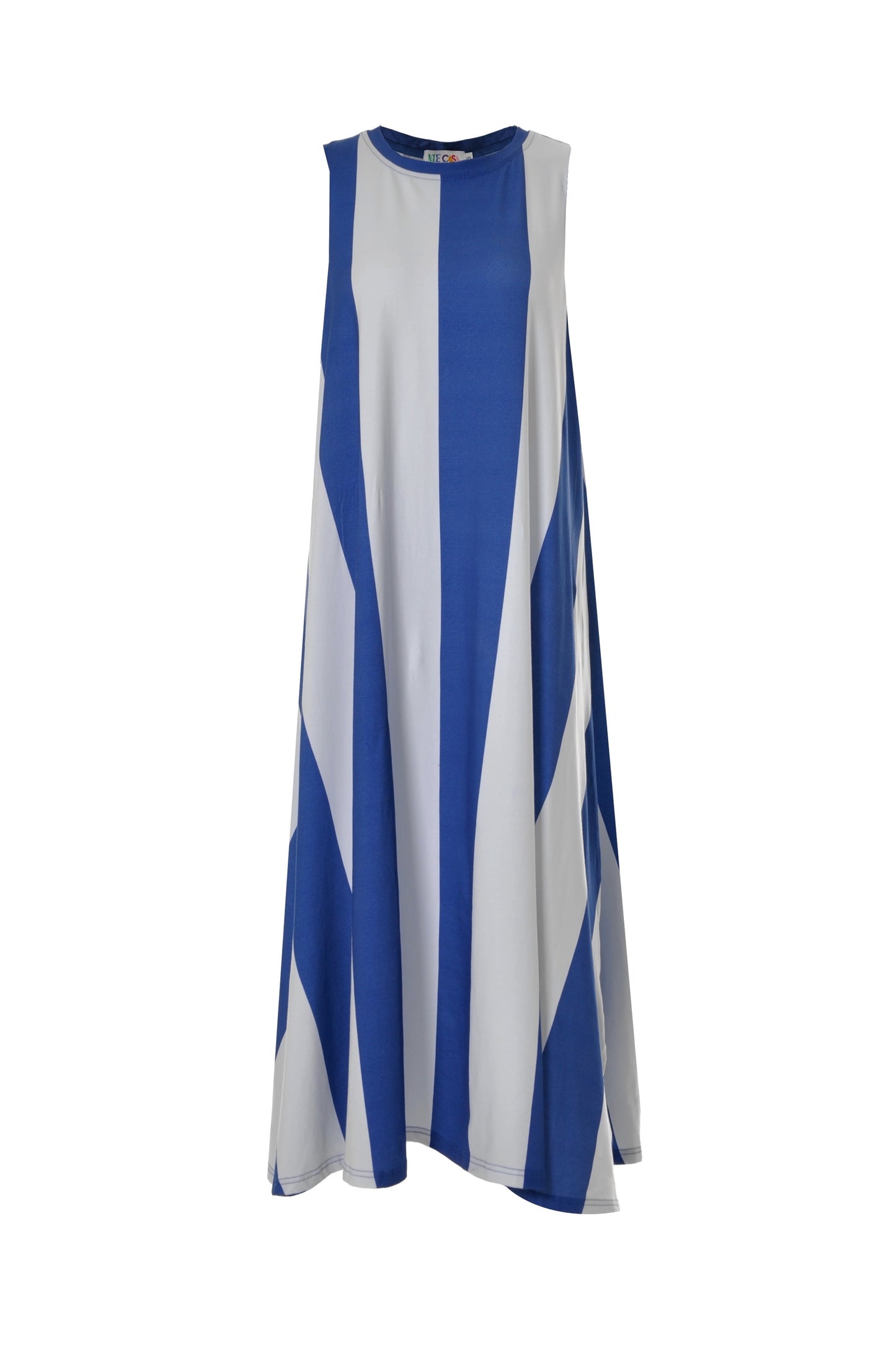 Ladies Blue Sheer Dress