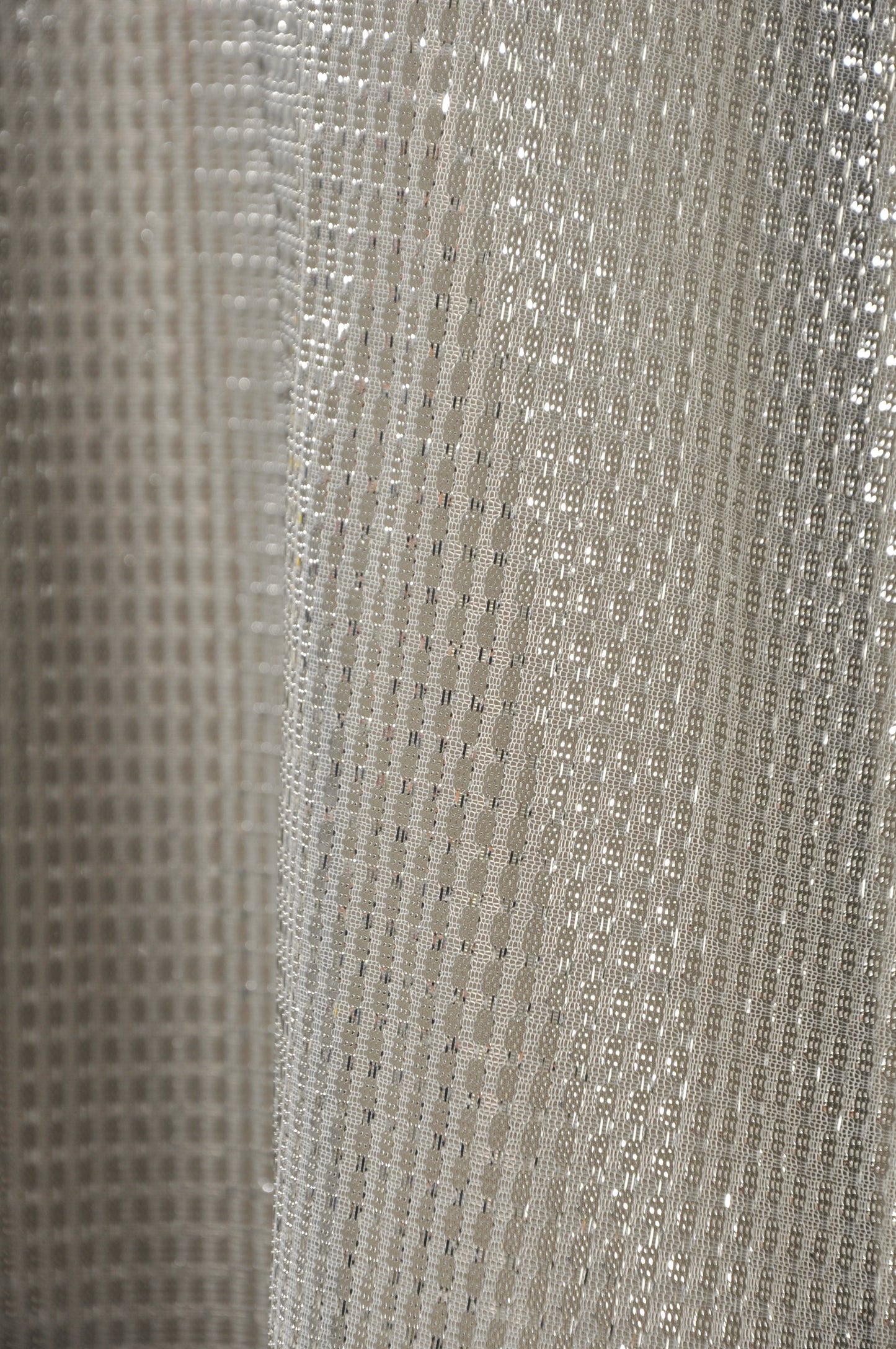 Ladies Silver Sheer Dress