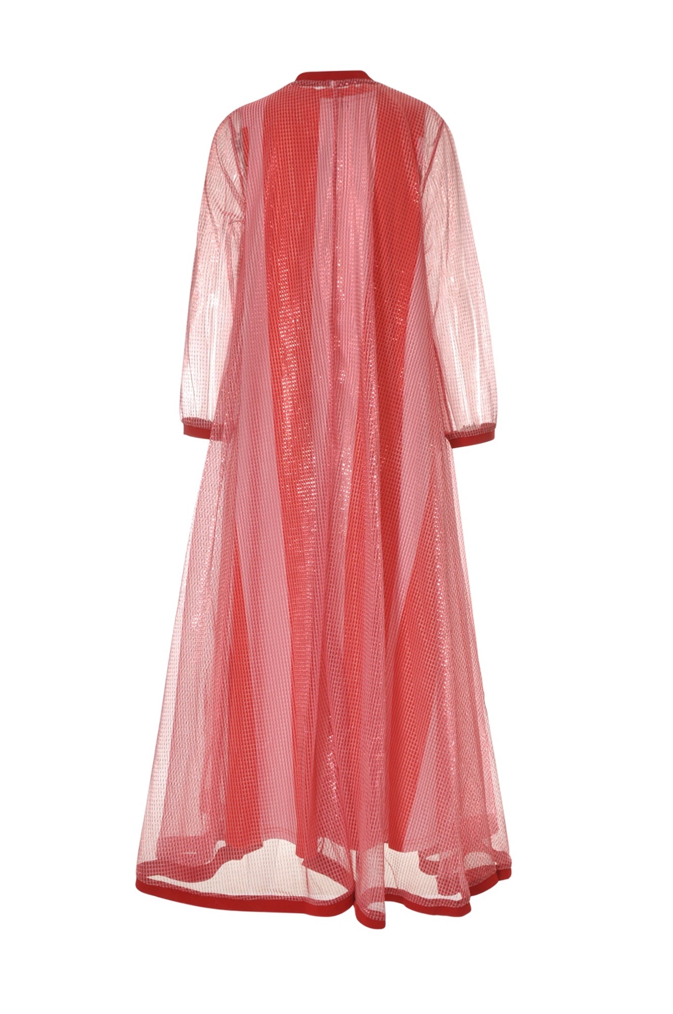 Ladies Pink Sheer Dress