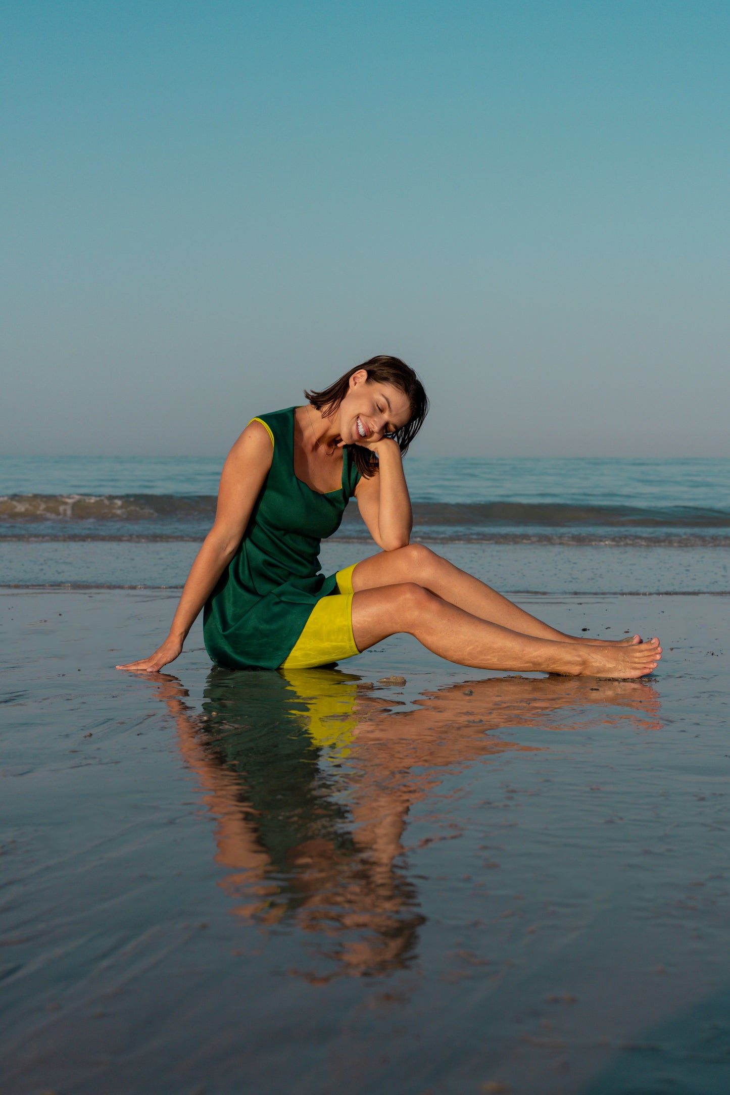 Atomic Green Swimsuit