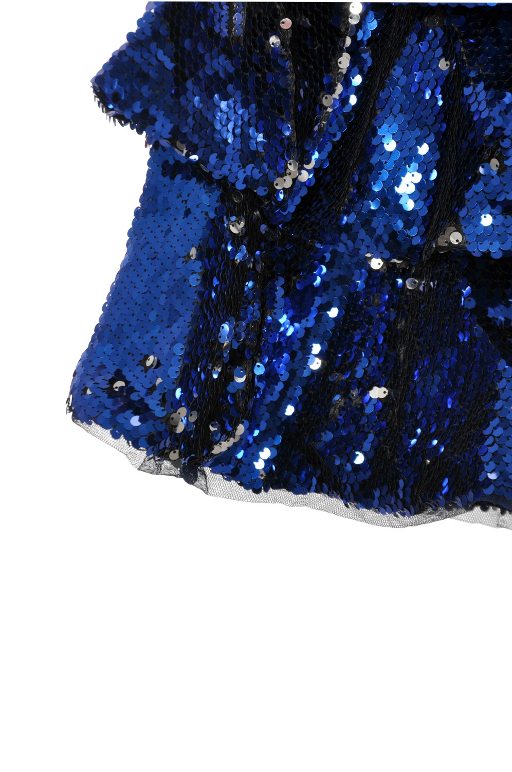 Blue Sequins Skirt