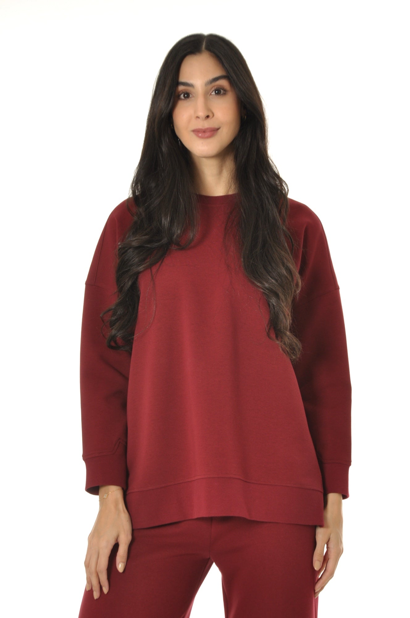 Cherry Red Sweatshirt