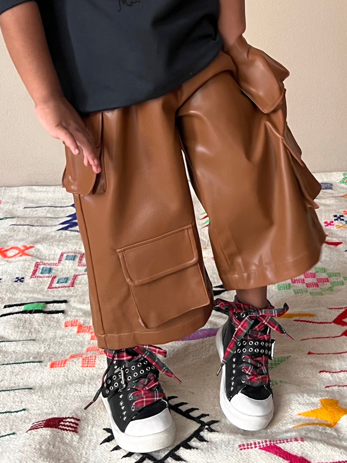 Kids Brown Pants