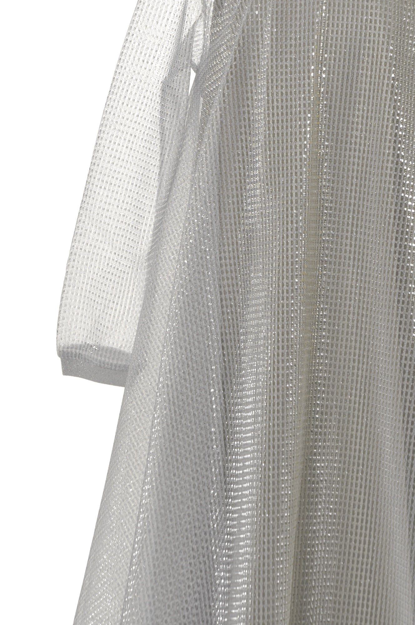 Kids Silver Sheer Dress