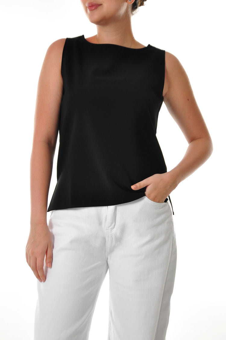 Black Square Top - Short