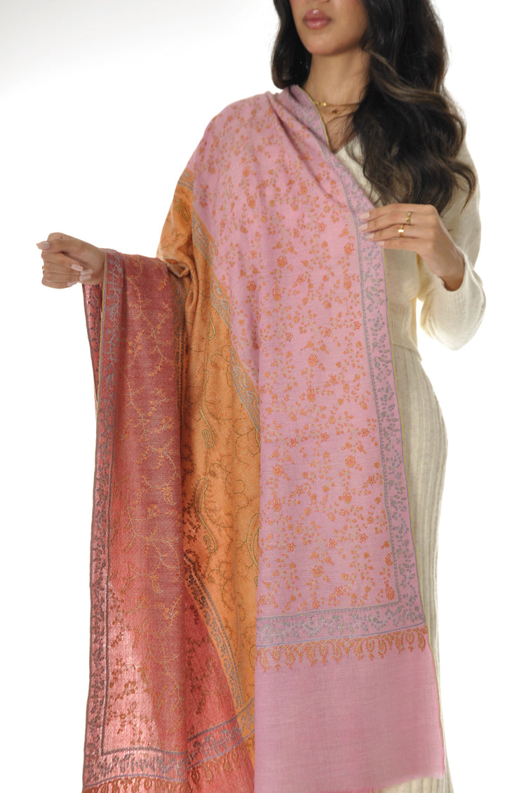 Embroidered Pashmina - 3 colors