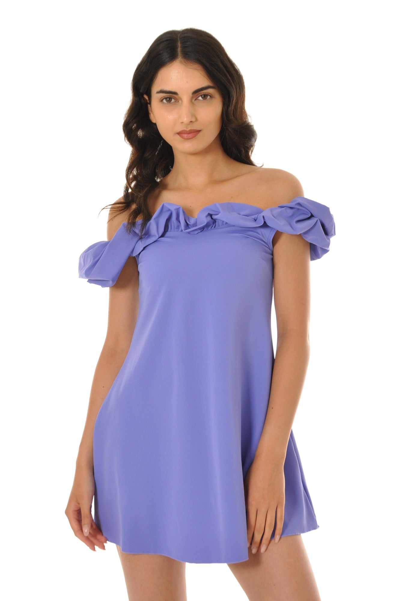 Lilac Tide Swim Dress