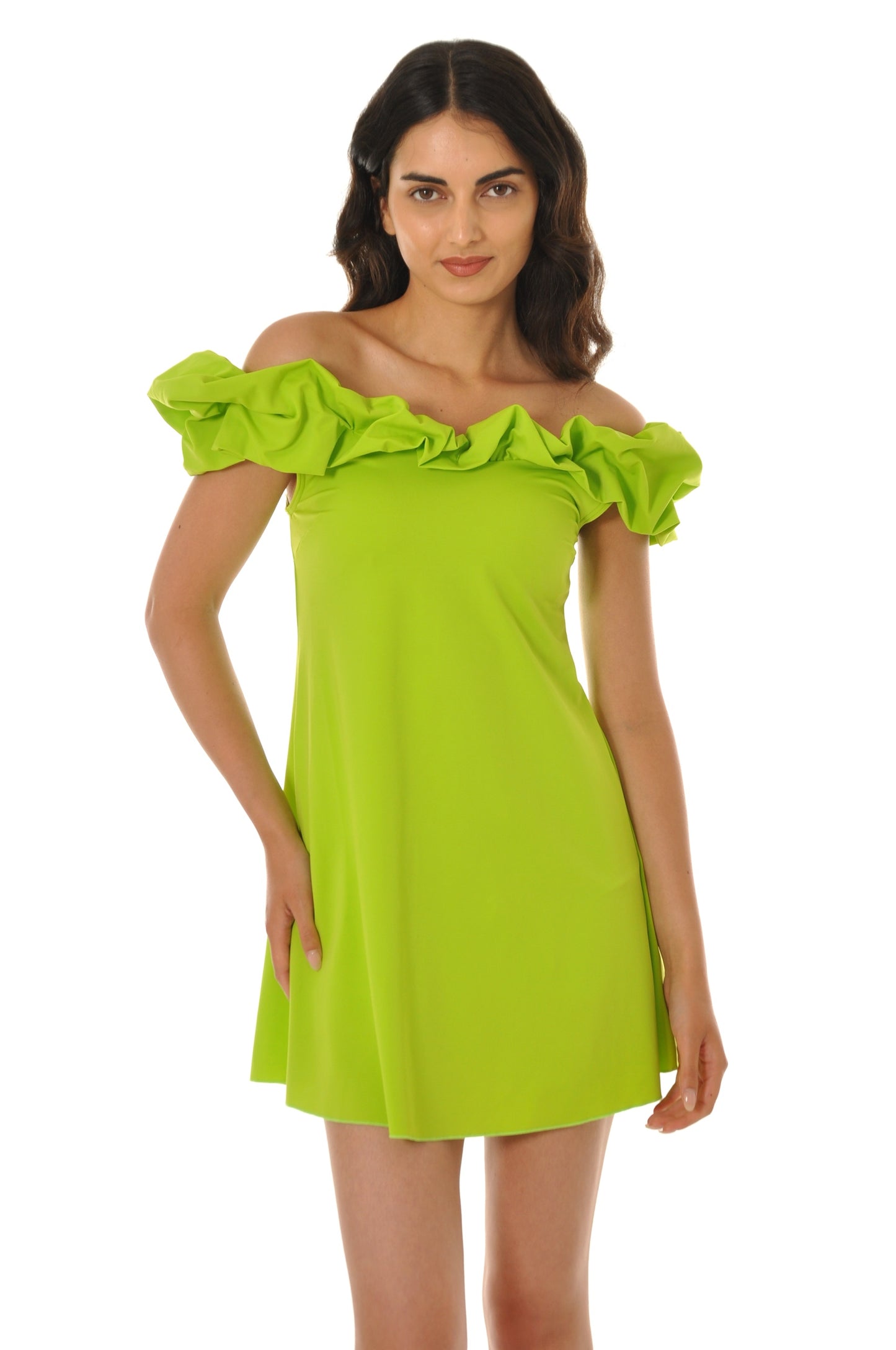 Citrus Tide Swim Dress