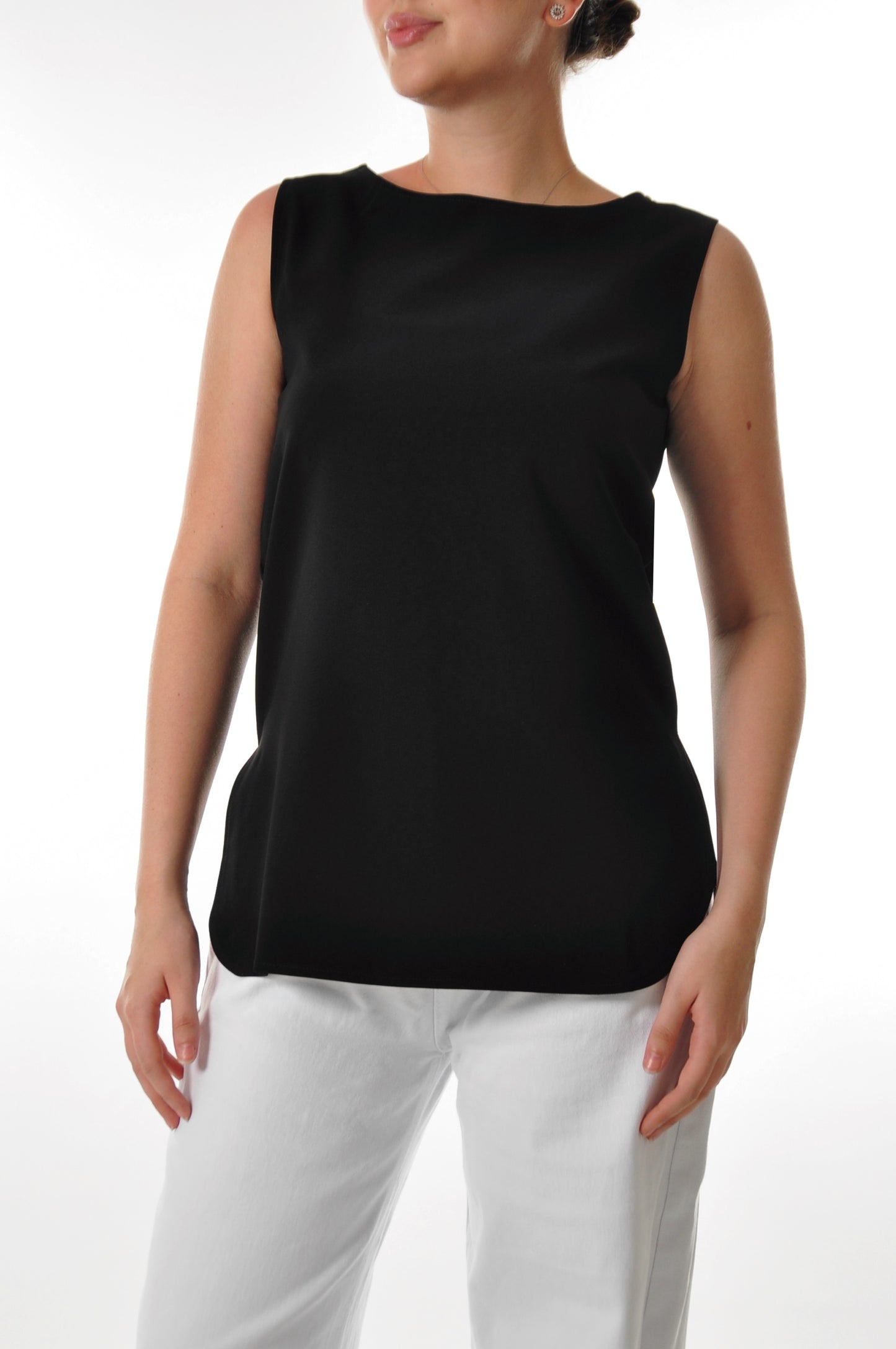 Mid length- Thick Fabric - Black