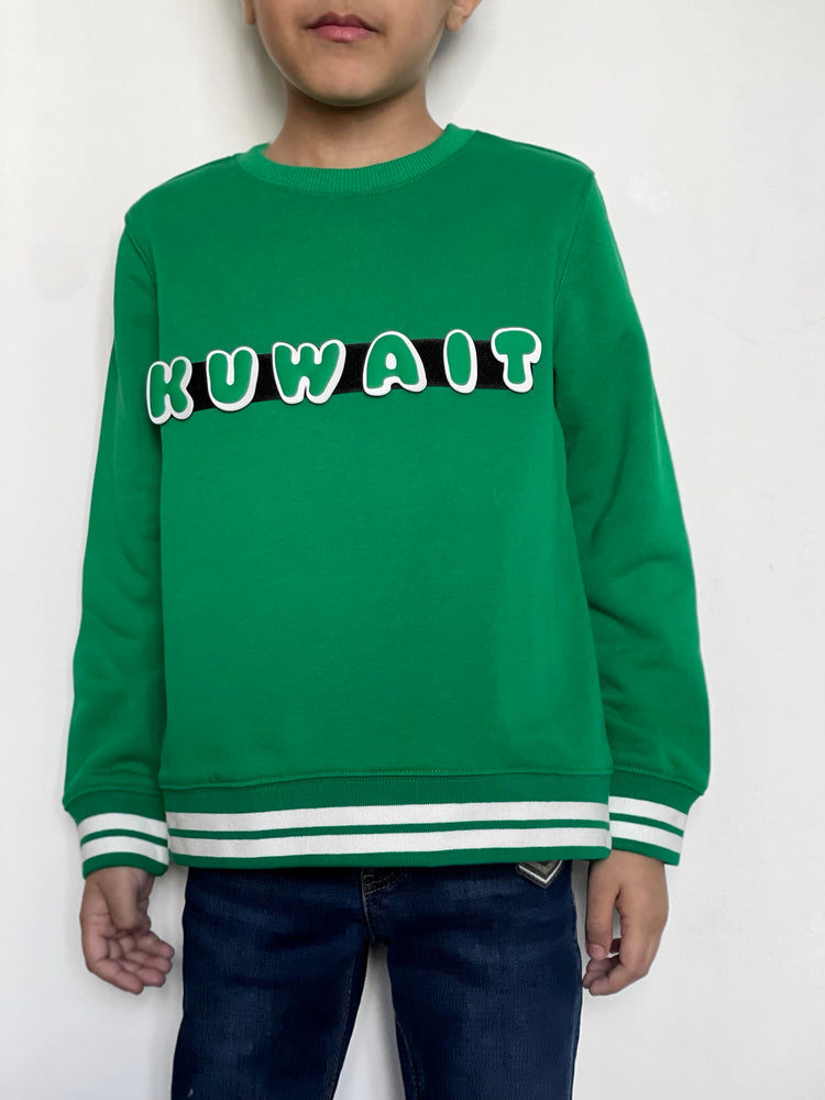 Green Scrabble Sweatshirt