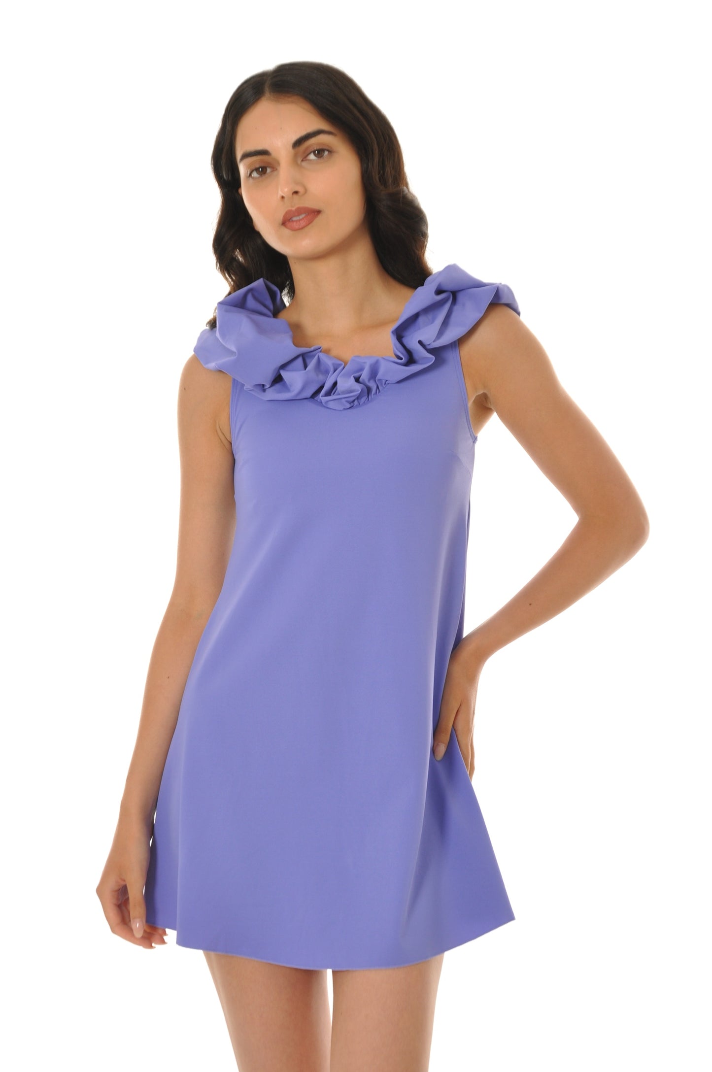 Lilac Tide Swim Dress
