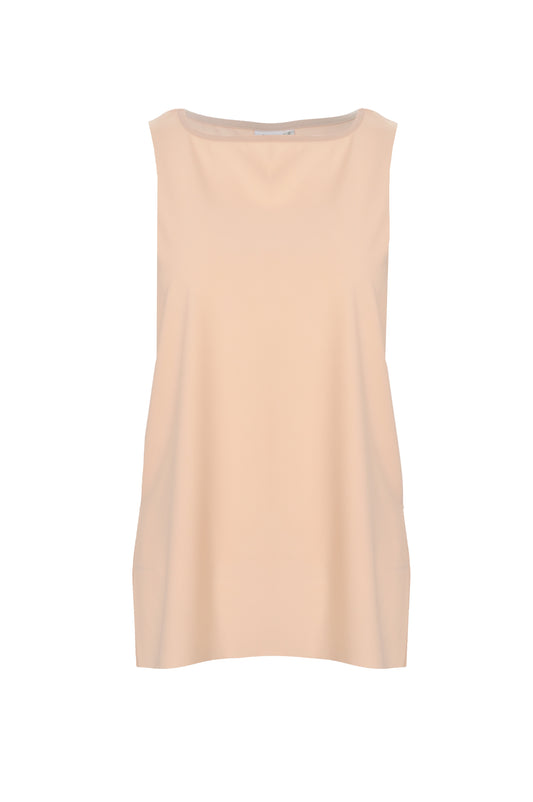 Yellow Beige Long Top