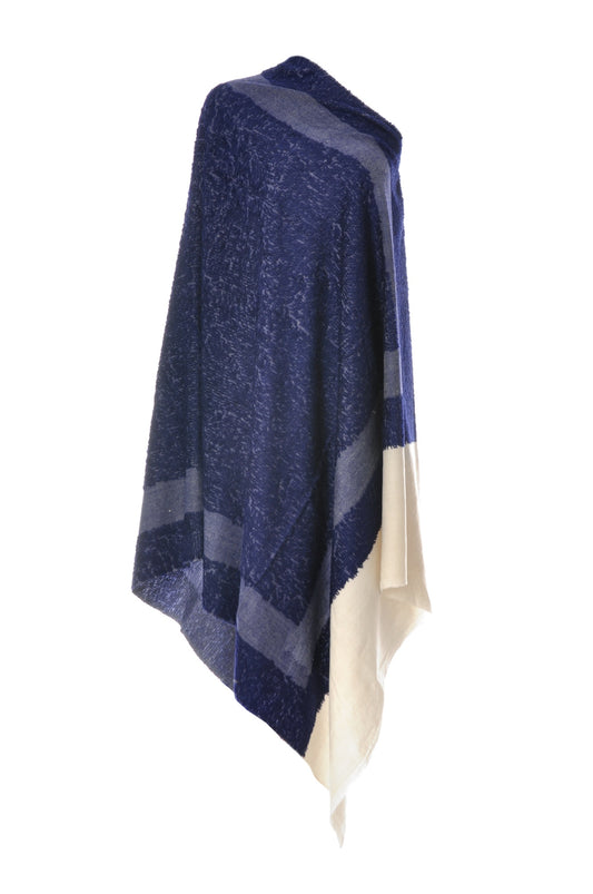 Blue Towel Pashmina