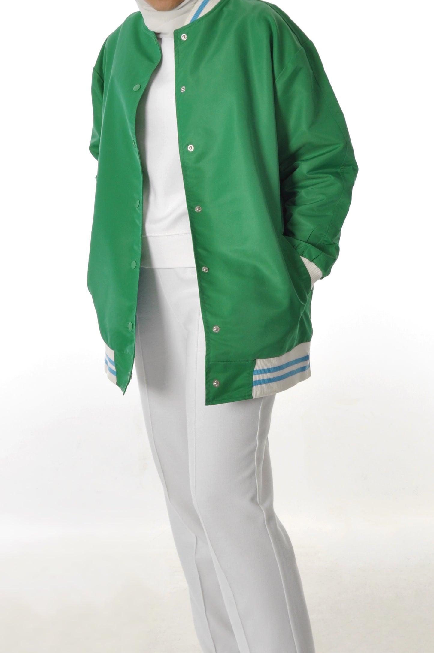 Ladies Green Jacket - Mommy & Me