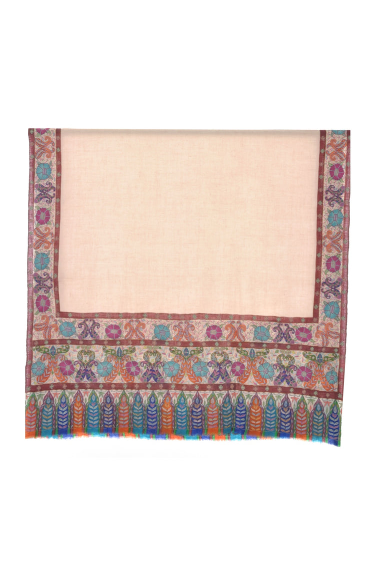 Kalamkari Border Pashmina