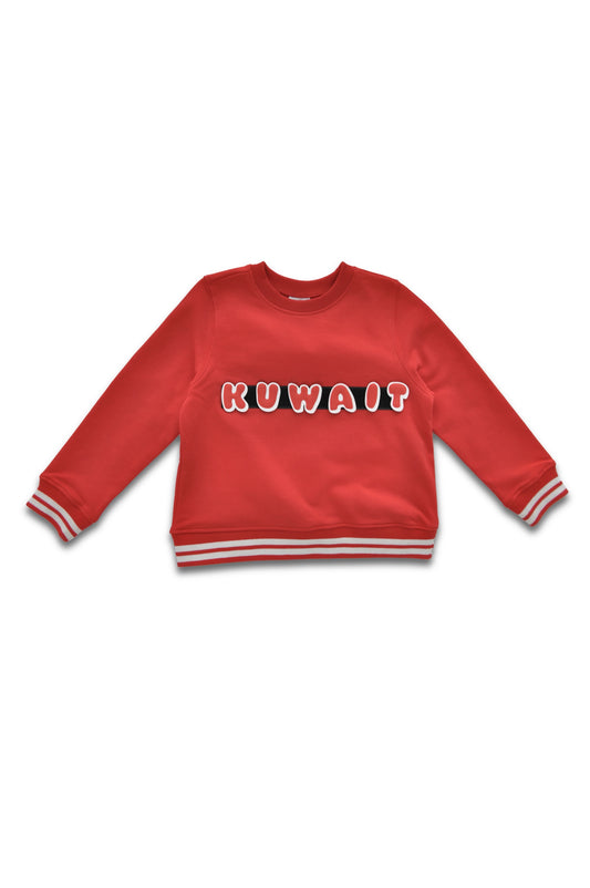 Red Scrabble Sweatshirt