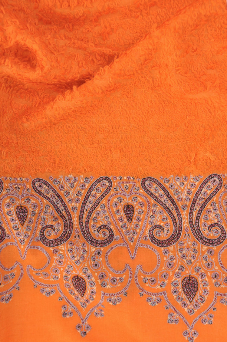 Orange Towel Pashmina