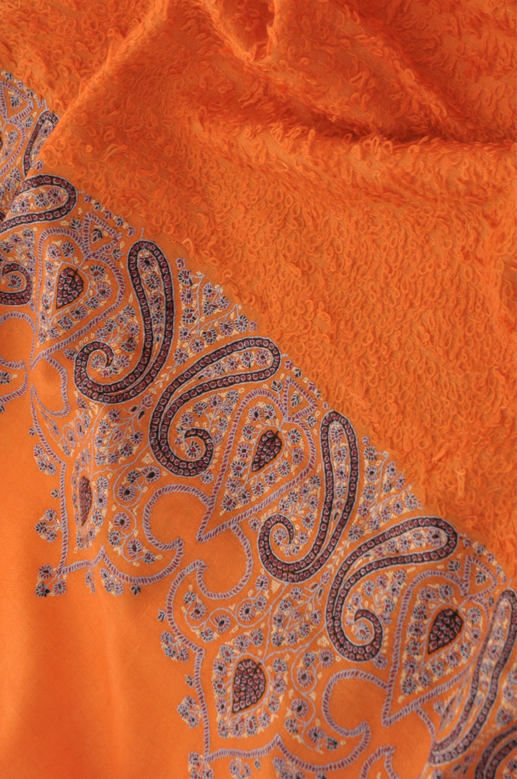 Orange Towel Pashmina