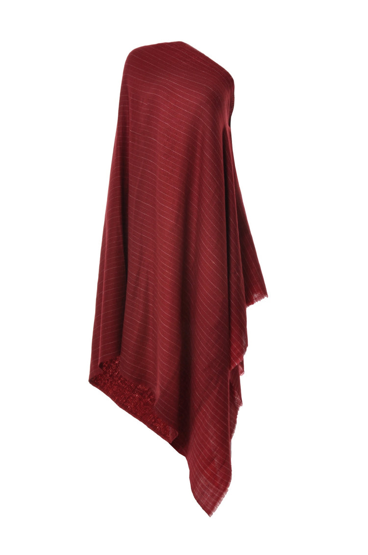 Red Striped Towel Pashmina