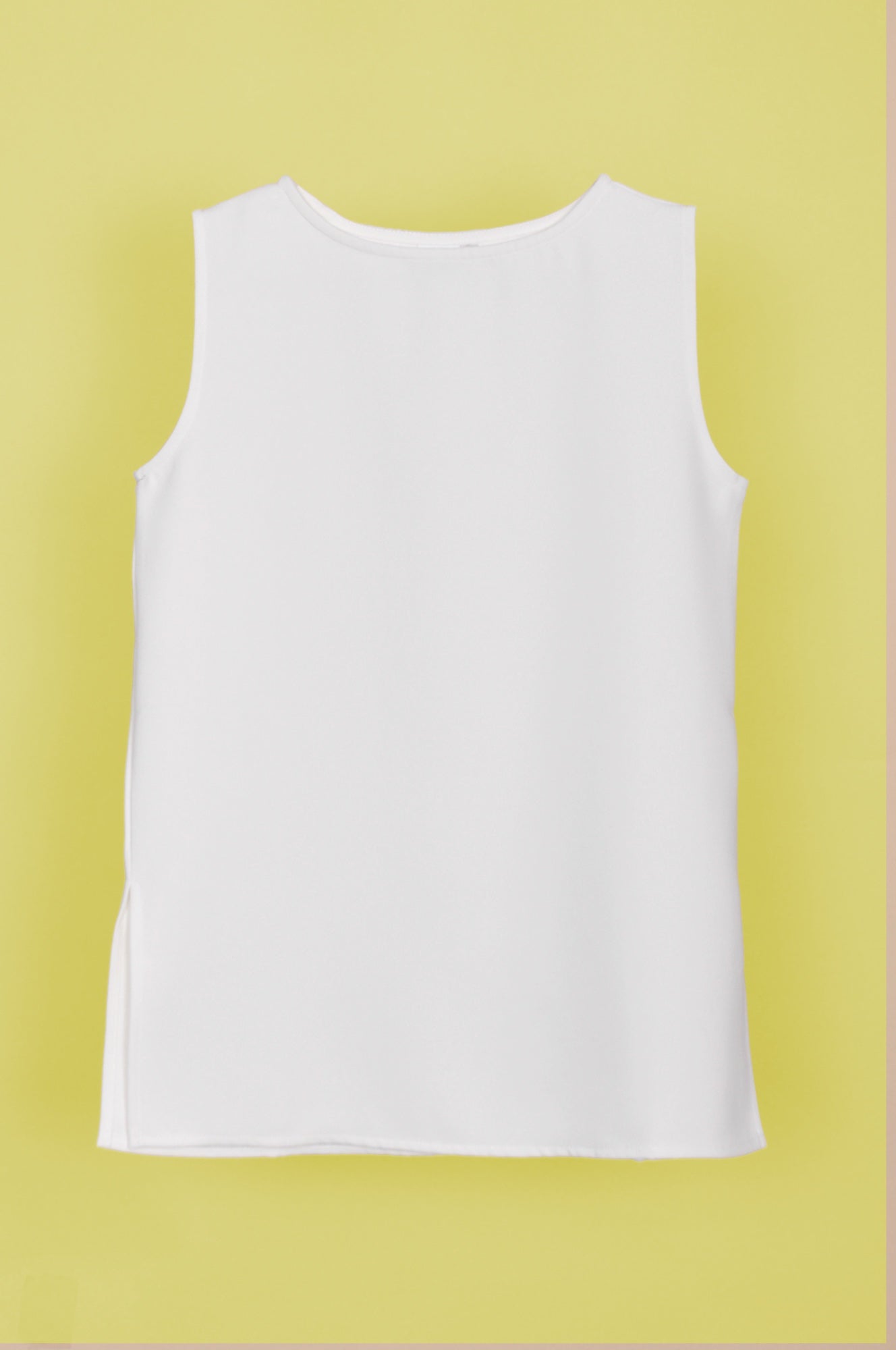 Off White Top - Straight Edges